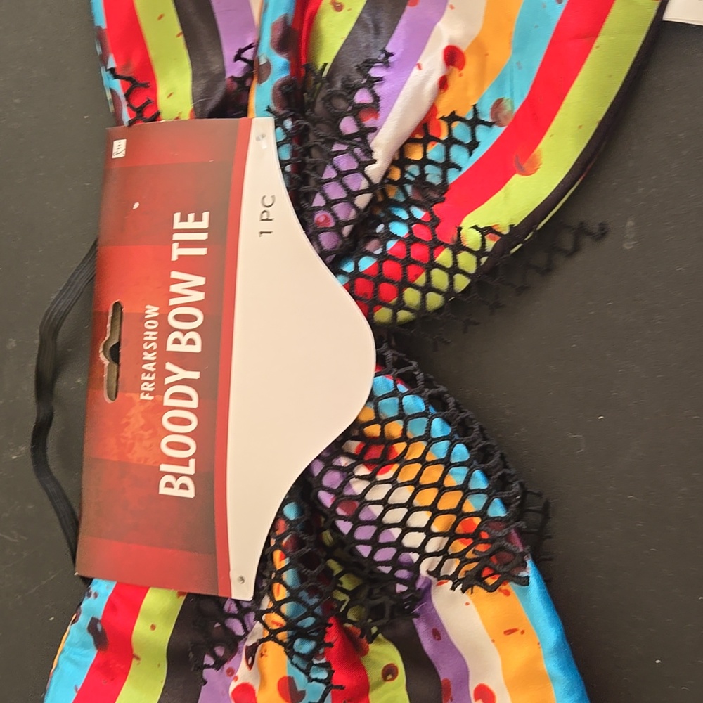 NWT Halloween Bloody Bow Tie